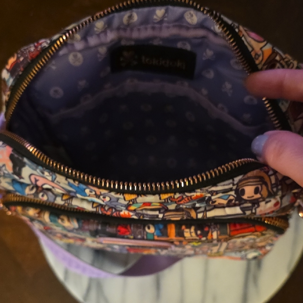 Tokidoki Crossbody Bag with Purple Strap ๐ - Picture 15 of 16